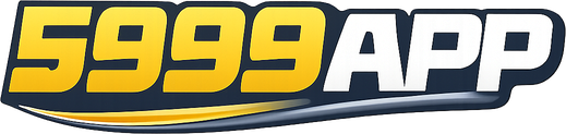 5999 app brand logo on coral navigation header